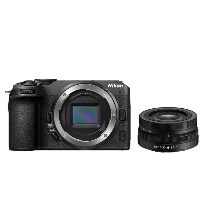 NIKON Z 30 + Nikkor Z DX 16–50 mm f/3.5–6.3 VR Kit (20.9 MP, APS-C)