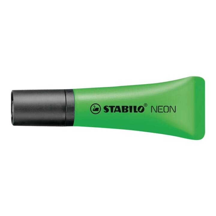 STABILO Textmarker Neon (Grün, 1 Stück)