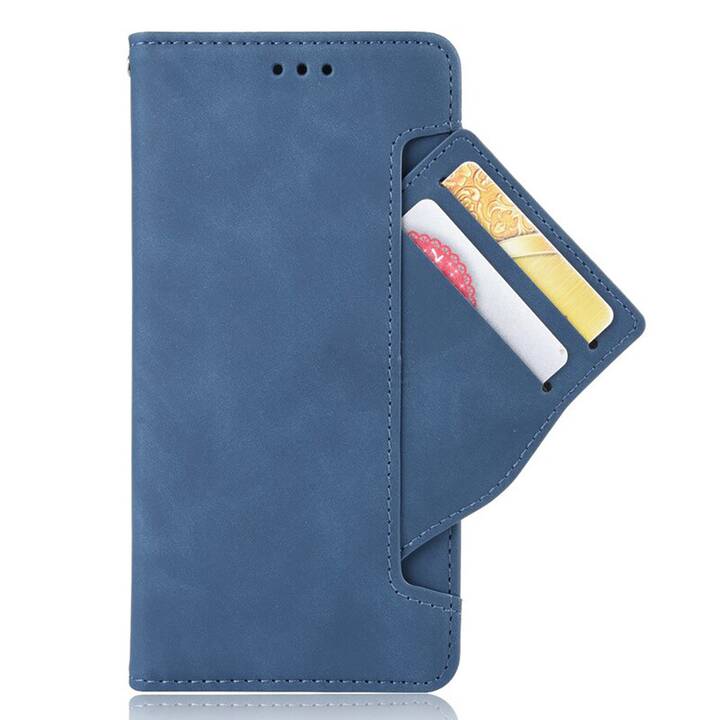 EG Mornrise Custodia a portafoglio per Samsung Galaxy A41 6.1 "2020 - Blu scuro