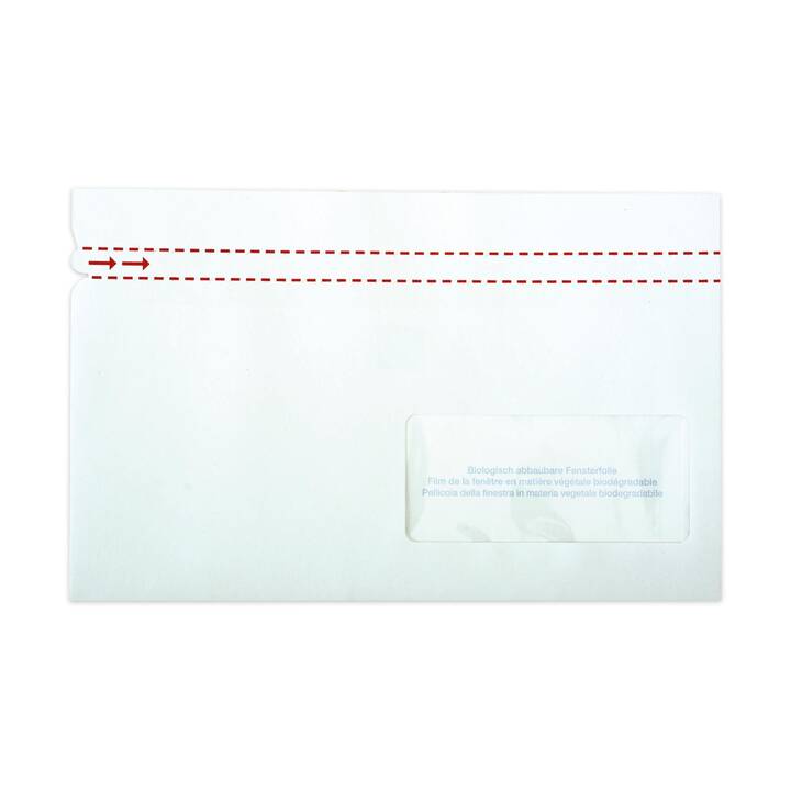ELCO Busta postale (C5/6, Bianco, 250 pezzo)