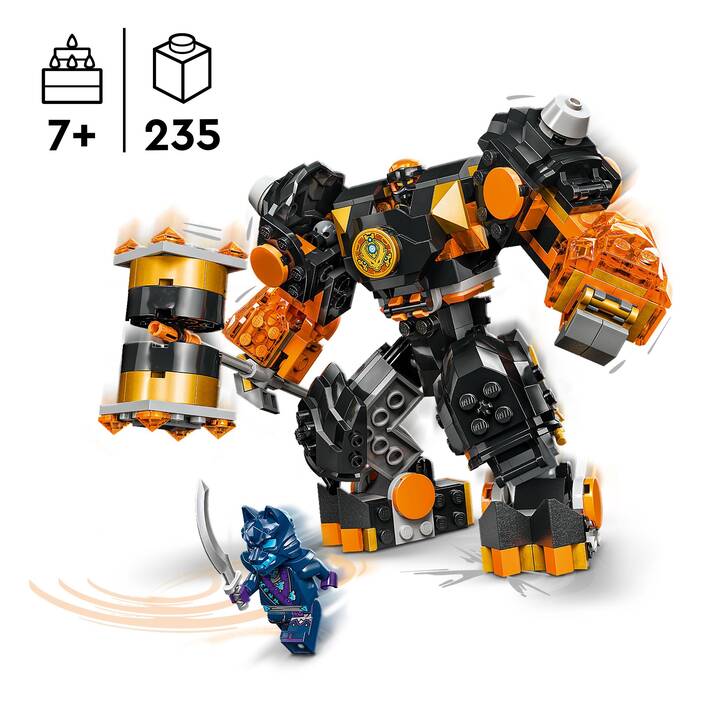 LEGO Ninjago Le robot élémentaire de la terre de Cole (71806)