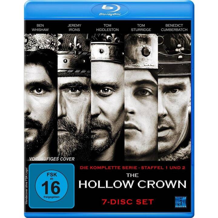 The Hollow Crown und 2 Staffel 1 - 2 (EN, DE)