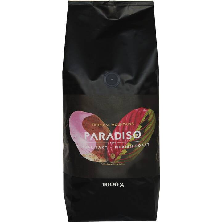 TROPICAL MOUNTAINS Grains de café Paradiso (1 kg)