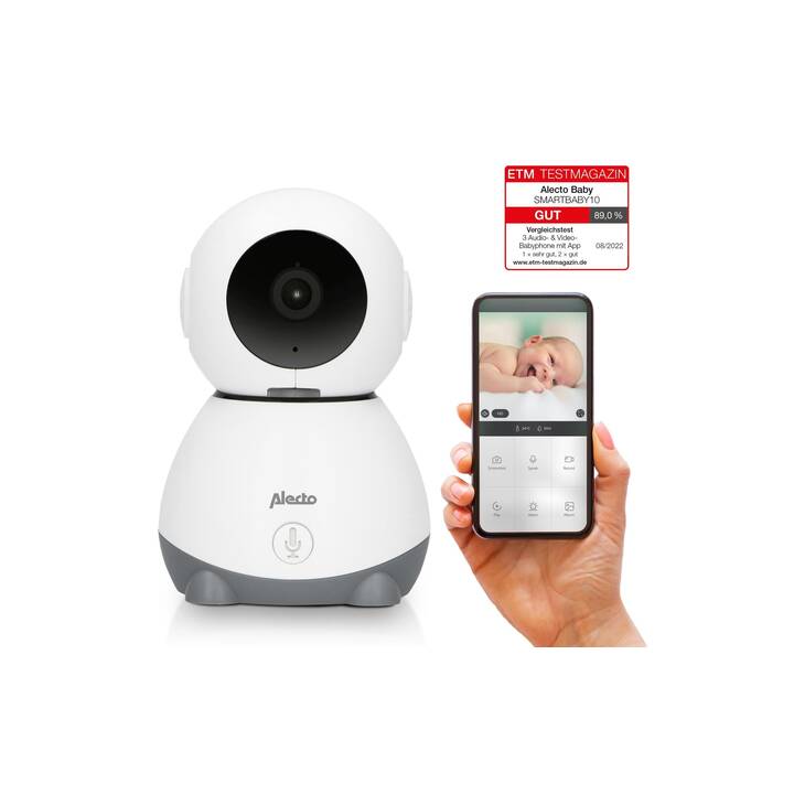 ALECTO Moniteur bébé Smartbaby 10 (Vidéo)