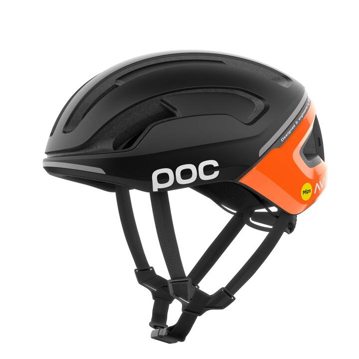 POC City-Helm Omne Beacon MIPS (L, Orange, Schwarz)