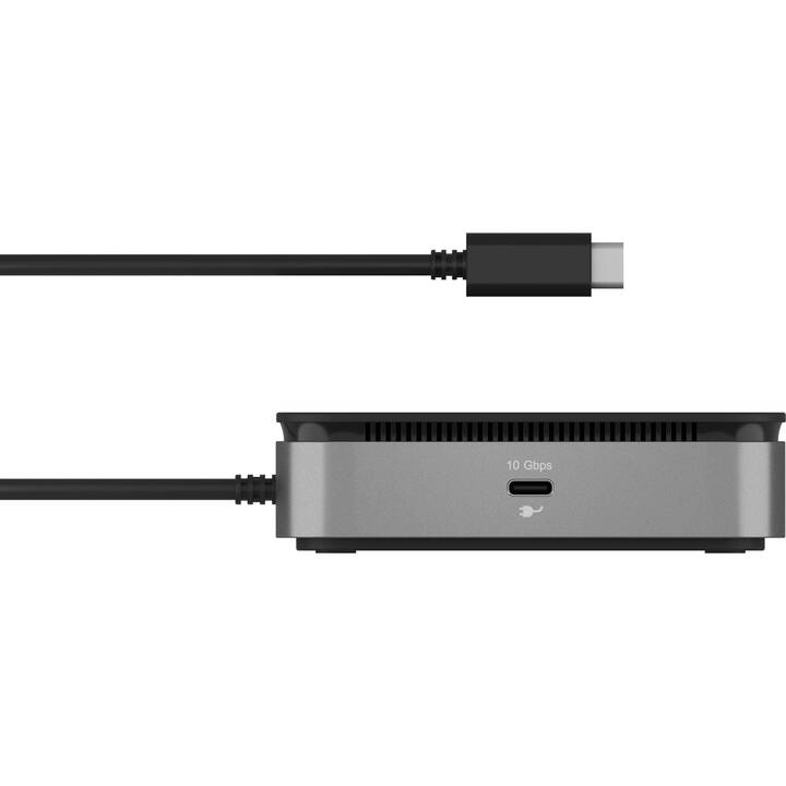 ICY BOX Dockingstation IB-DK408-C41 (DisplayPort, HDMI, RJ-45 (LAN), 2 x USB 3.1 Gen 2 Typ-A, USB 3.1 Gen 2 Typ-C)