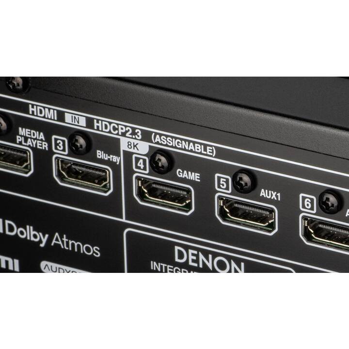 DENON AVR-X2800H DAB (Nero, DAB+, VHF)