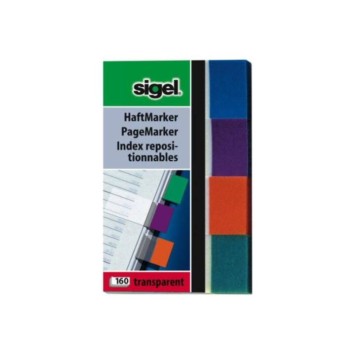 SIGEL Blocchetti memo (4 x 40 foglio, Multicolore)