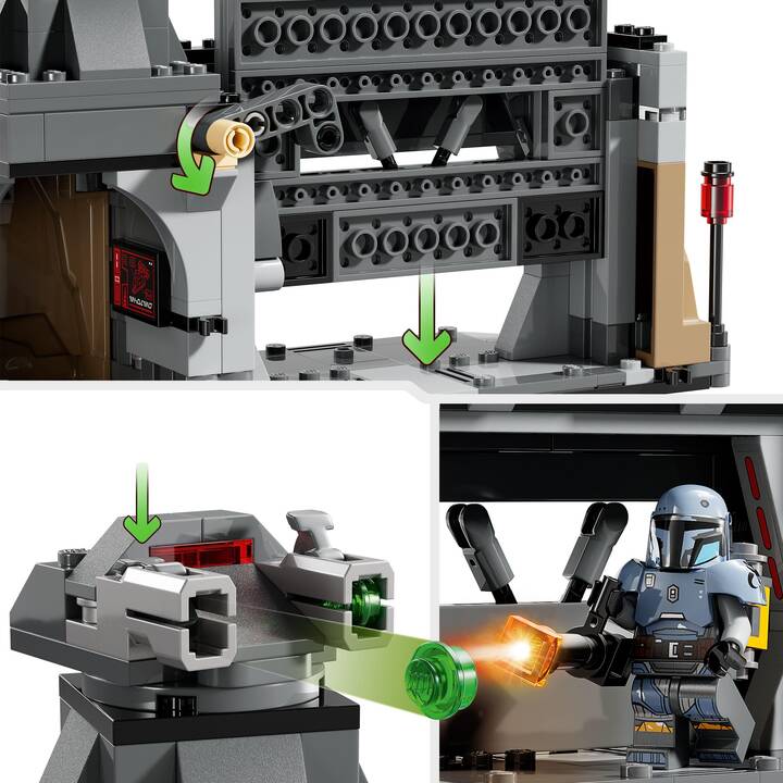 LEGO Star Wars Duell zwischen Paz Vizsla und Moff Gideon (75386)