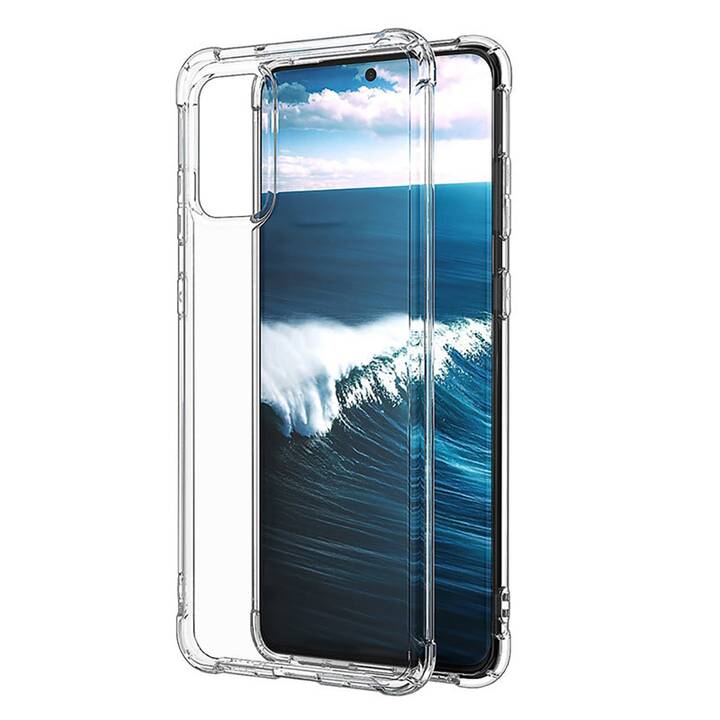 EG weiche TPU-Hülle für Samsung Galaxy A50 A50S 6.4" (2019) - transparentes 2-teiliges Set