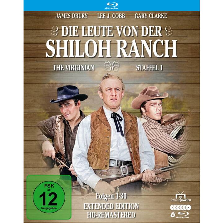 Die Leute von der Shiloh Ranch Saison 1 (Remasterisé, Version étendue, DE, EN)