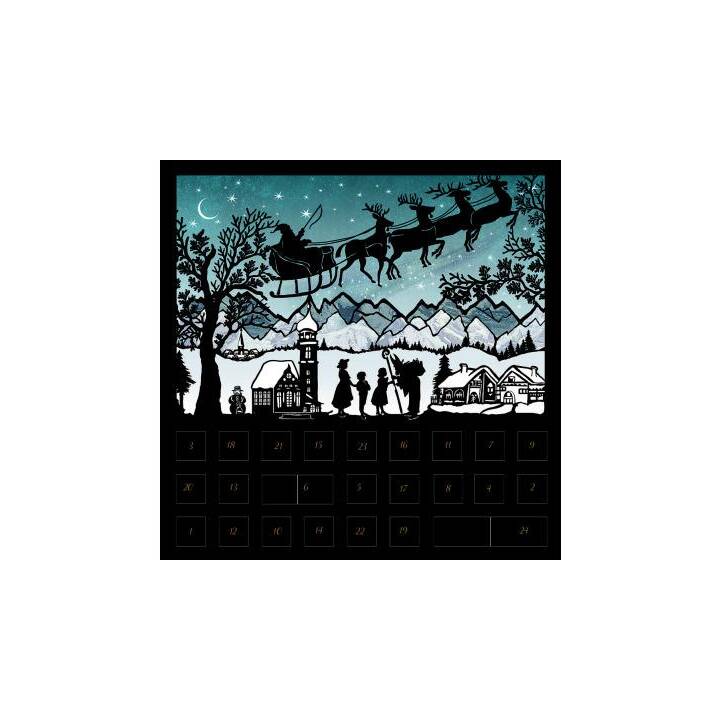 COPPENRATH Postkarten-Adventskalender Stille Nacht