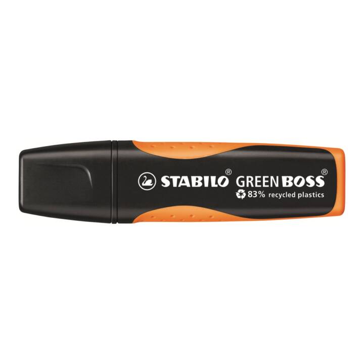 STABILO Textmarker Green Boss 6070/54 (Orange, 1 Stück)