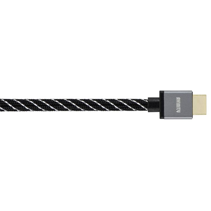 HAMA Ultra High Speed HDMI 8K Câble de connexion (HDMI Type A 2.1, 2 m)