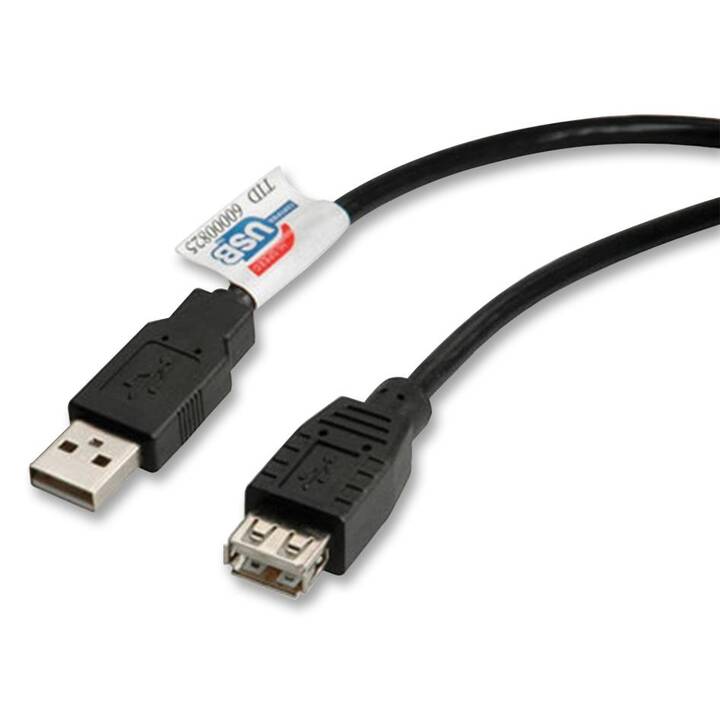 PROLINE Câble USB (USB 2.0 de type A, 1.8 m)