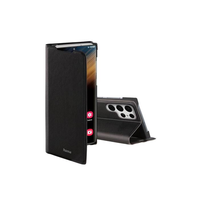 HAMA Flipcover Slim Pro (Galaxy S22 Ultra 5G, Noir)
