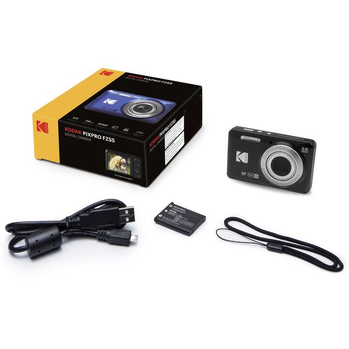KODAK PixPro FZ55 (16 MP, Schwarz) - Interdiscount