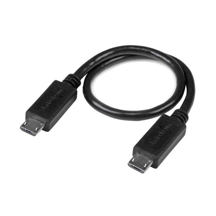 STARTECH.COM Câble USB (Fiche Micro USB 2.0 de type B, 0.2 m)