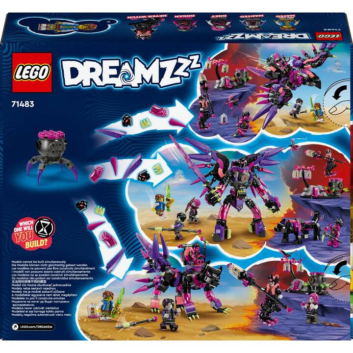 LEGO DREAMZzz Die Albtraumkreaturen der Nimmerhexe (71483