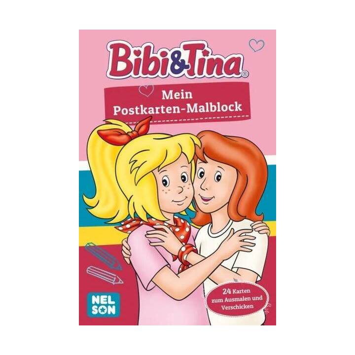 Bibi & Tina: Mein Postkarten-Malblock