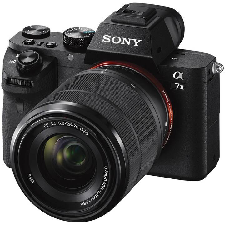 SONY Alpha a7 II + FE 28–70mm F3.5–5.6 OSS Kit (24.3 MP, Vollformat)