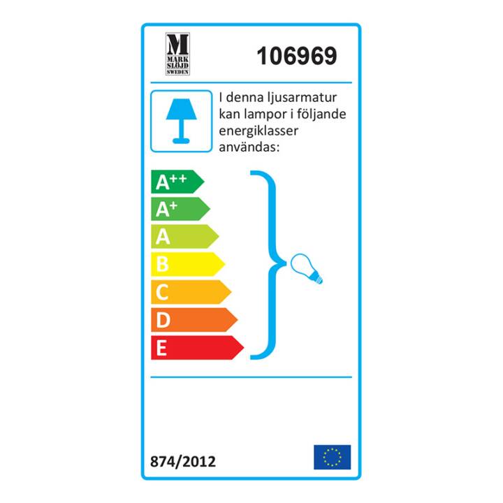 MARKSLÖJD Lampada da parete Multi (Bianco)