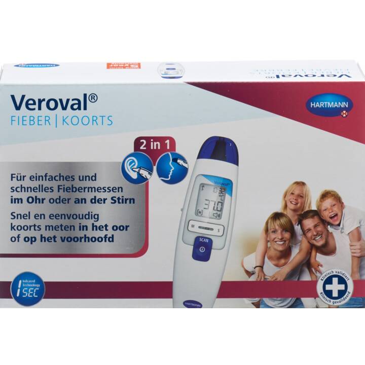 VEROVAL Infrarotthermometer Dual Scan