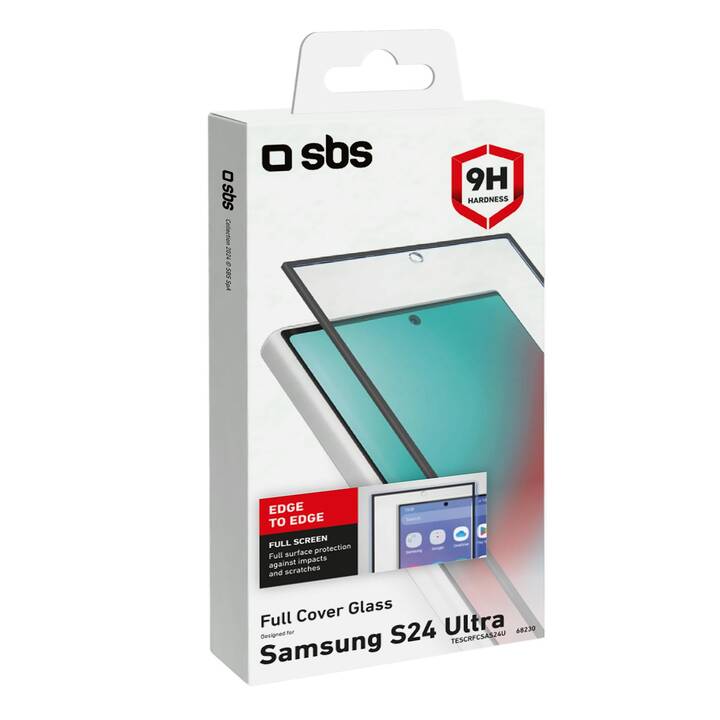 SBS Displayschutzglas (Galaxy S24 Ultra, 1 Stück)