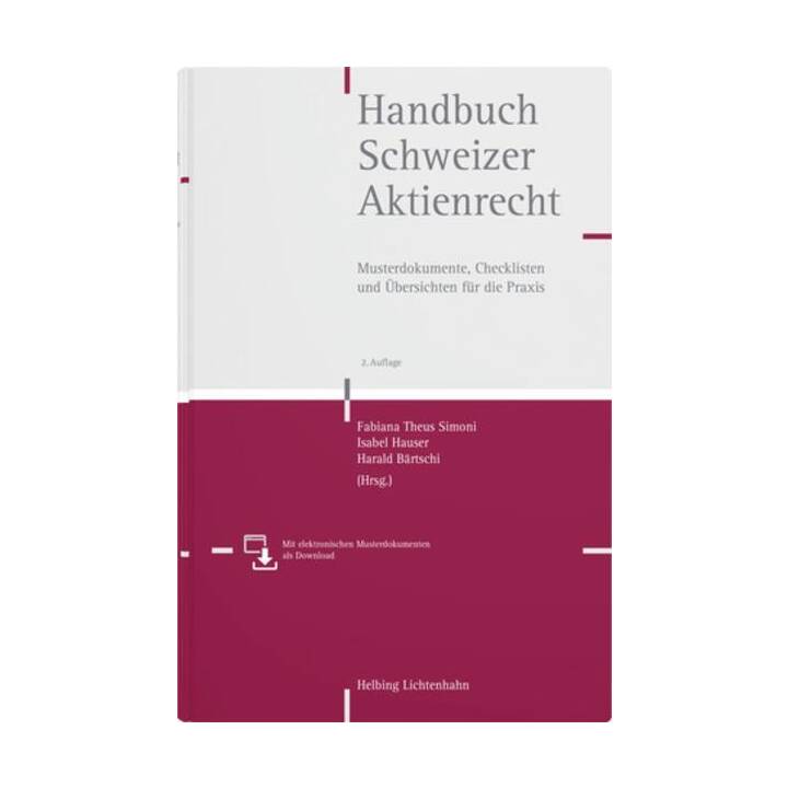 Handbuch Schweizer Aktienrecht