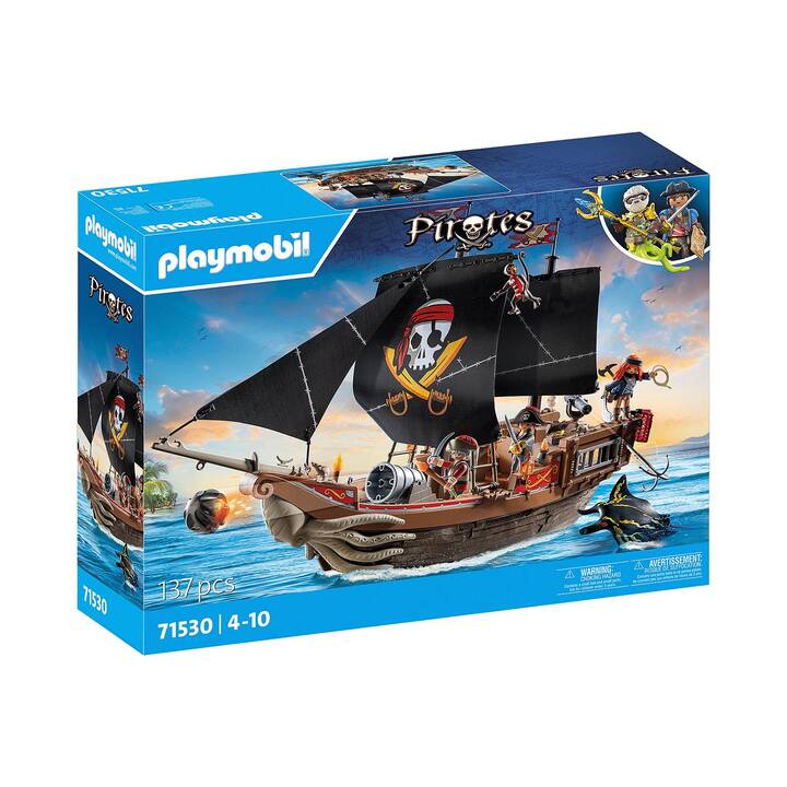 PLAYMOBIL Pirates Grosses Piratenschiff (71530)