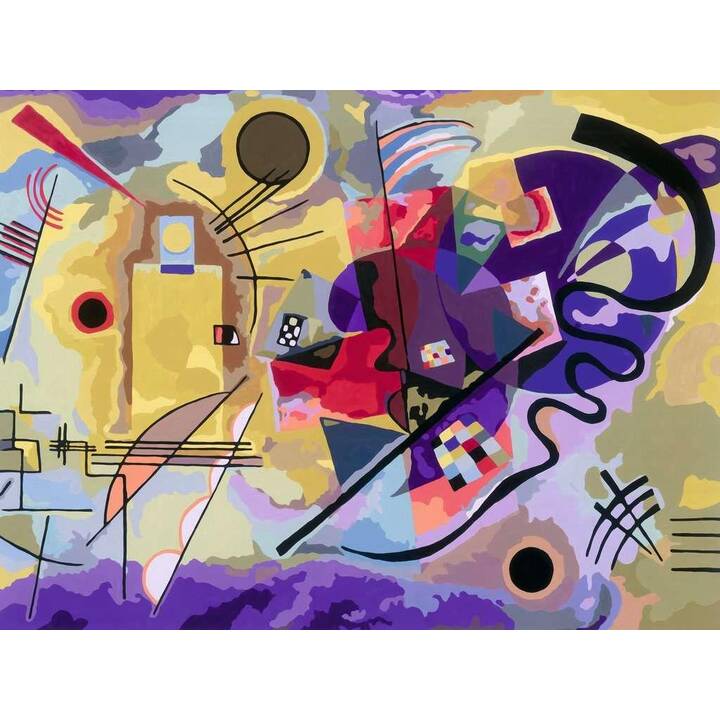 RAVENSBURGER ART Collection: Wassily Kandinsky - Yellow, Red, Blue (CreArt)