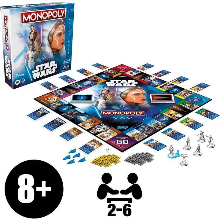 HASBRO Monopoly - Star Wars Light Side Edition (DE)