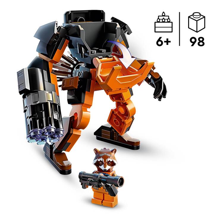 LEGO Marvel Super Heroes L’Armure Robot de Rocket (76243)