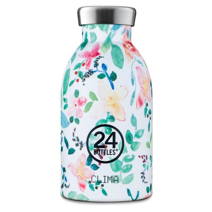 24BOTTLES Bottiglia sottovuoto Clima Little Buds (0.33 l, Multicolore)