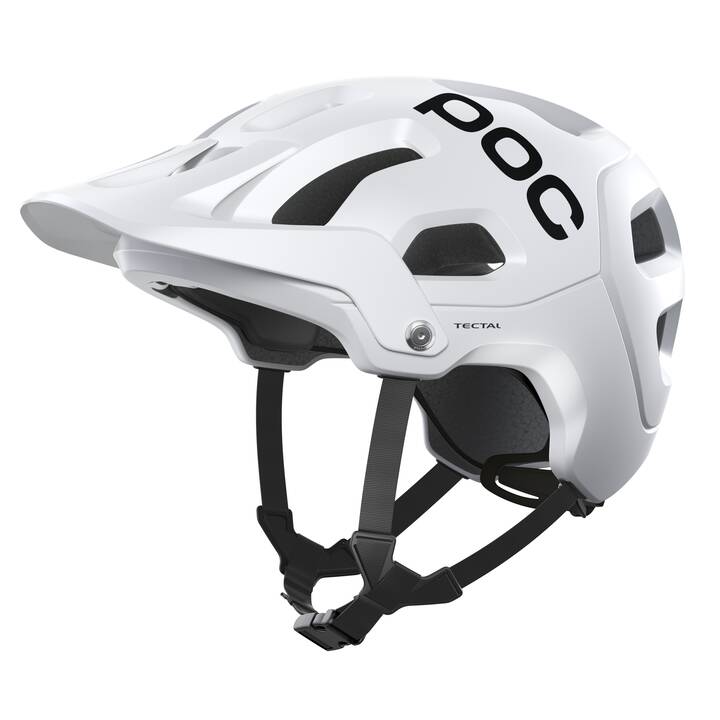POC MTB Helm Tectal (L, M, Weiss)