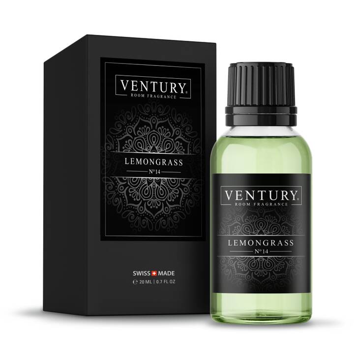 VENTURY Huile de parfum pour appareil Lemongrass N°14 (Lime, Citronnelle, Orchidée)