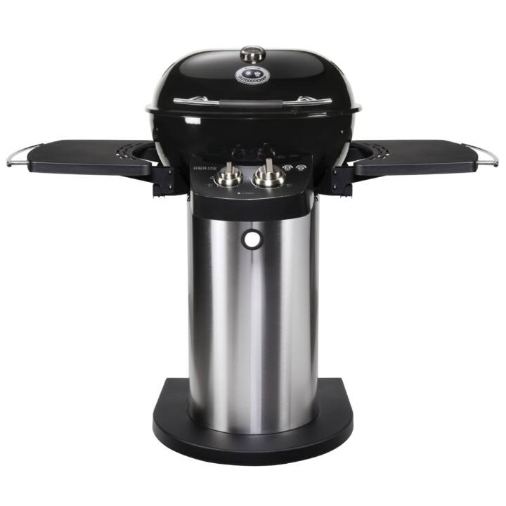 OUTDOORCHEF Geneva 570 G Gasgrill (Schwarz, Edelstahl)