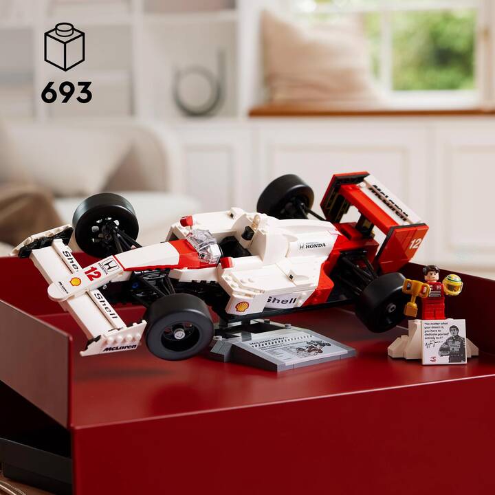 LEGO Icons McLaren MP4/4 et Ayrton Senna (10330)