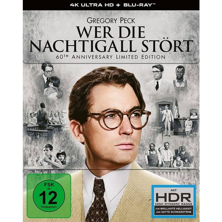 Wer die Nachtigall stört (4K Ultra HD, Limited Edition, Schuber, s/w, DE, CS, IT, EN, FR, ES)