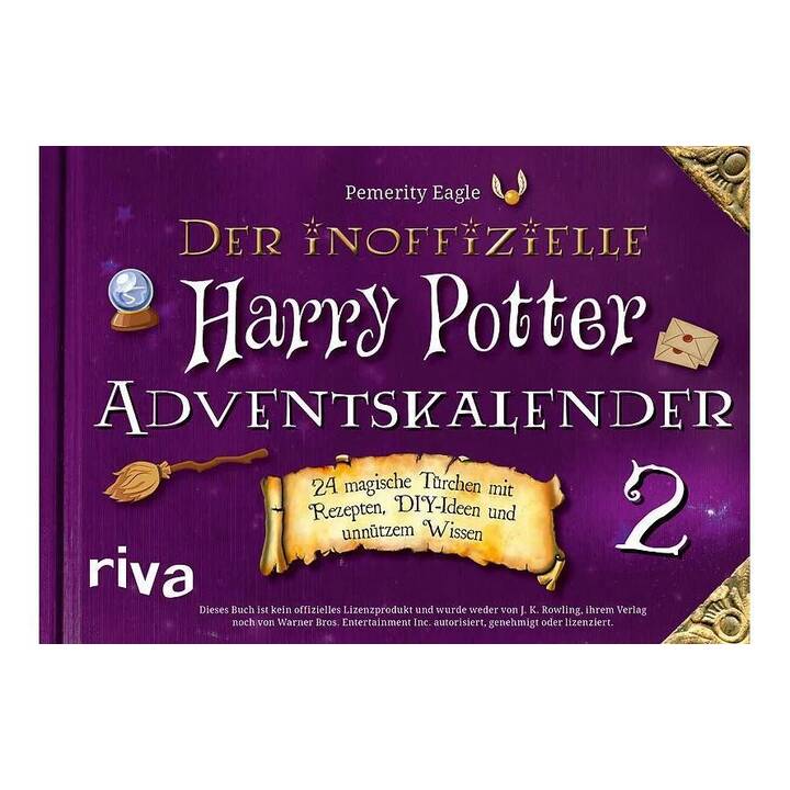 RIVA VERLAG Calendari dell'avvento creativo Harry-Potter