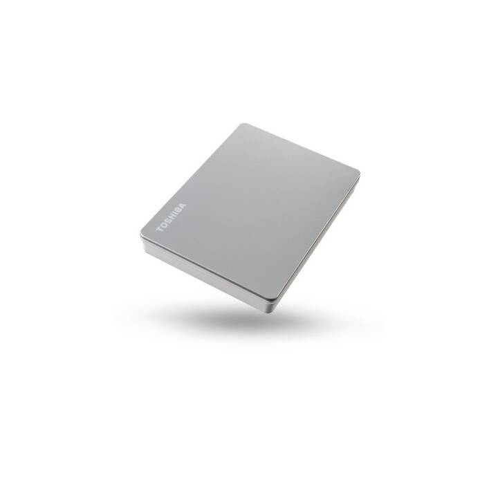 TOSHIBA Canvio Flex (USB Typ-A, 2 TB, Silber)