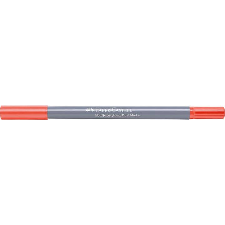 FABER-CASTELL Goldfaber Aqua 115 Penna a fibra (Arancione, 1 pezzo)