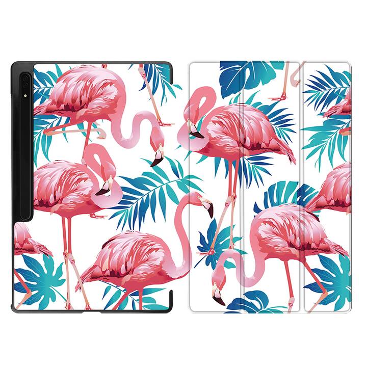 EG coque pour Samsung Galaxy Tab S8 Ultra 14.6" (2022) - Rose - Flamingo