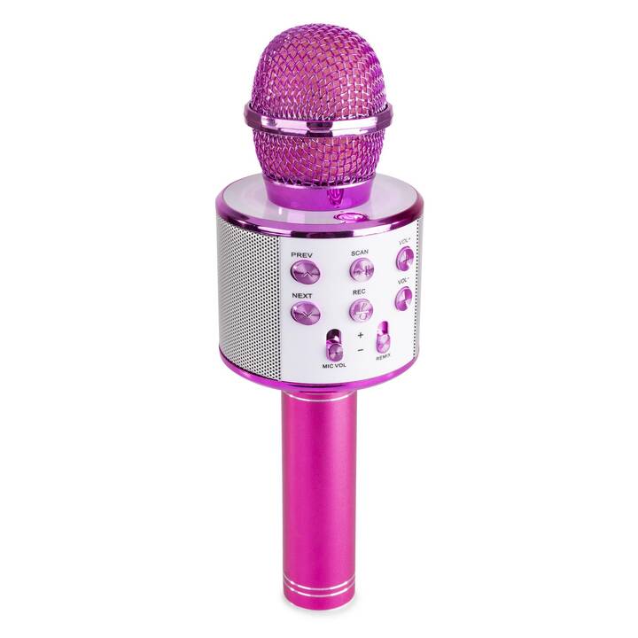 MAX KM10P Microfono da mano (Pink)