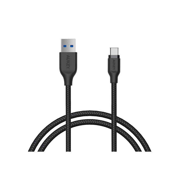 AUKEY Câble (USB Typ-A, USB Type-C, 1.2 m)