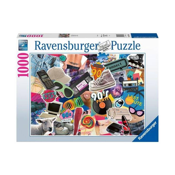 RAVENSBURGER The 90s Puzzle (1000 pièce)