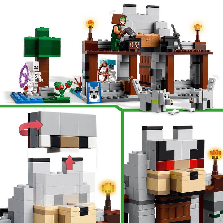 LEGO Minecraft Il castello del Lupo (21261)