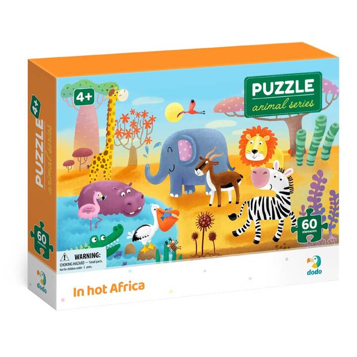 DODO Afrika Puzzle (60 pezzo)