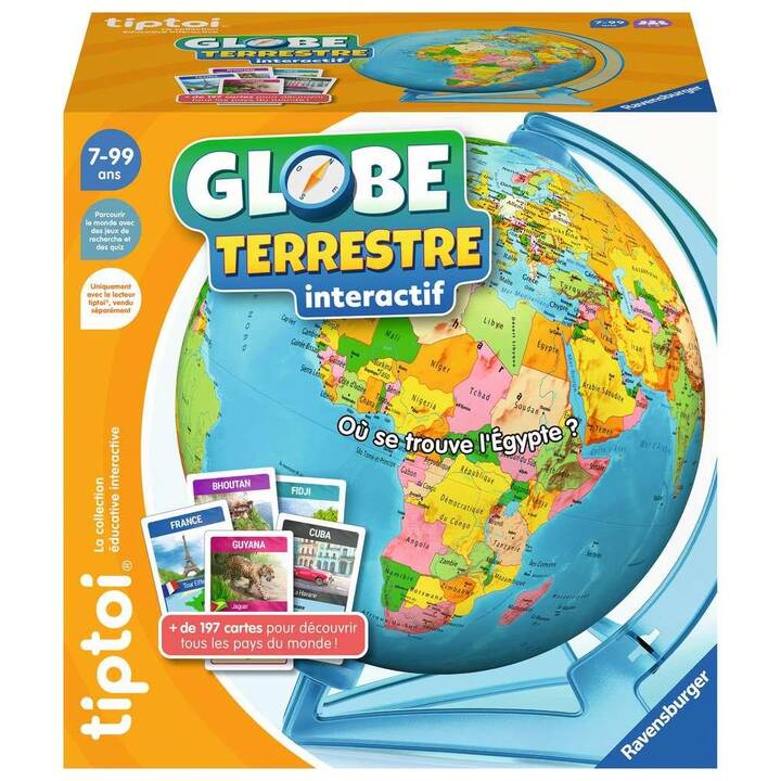 TIPTOI Globe terr. Interactif Jeu éducatif (FR)