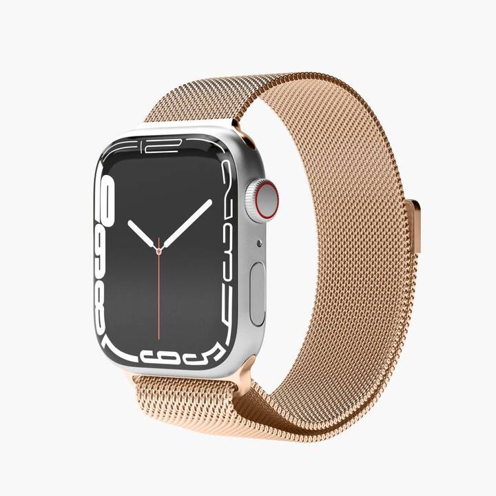 VONMÄHLEN Milanese Loop Bracelet (Apple Watch 45 mm / 42 mm / 49 mm / 44 mm, Roségold)